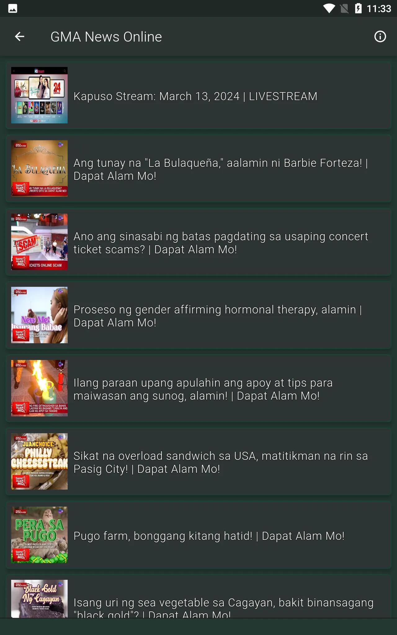 RSS News From Philippines | Indus Appstore | Screenshot