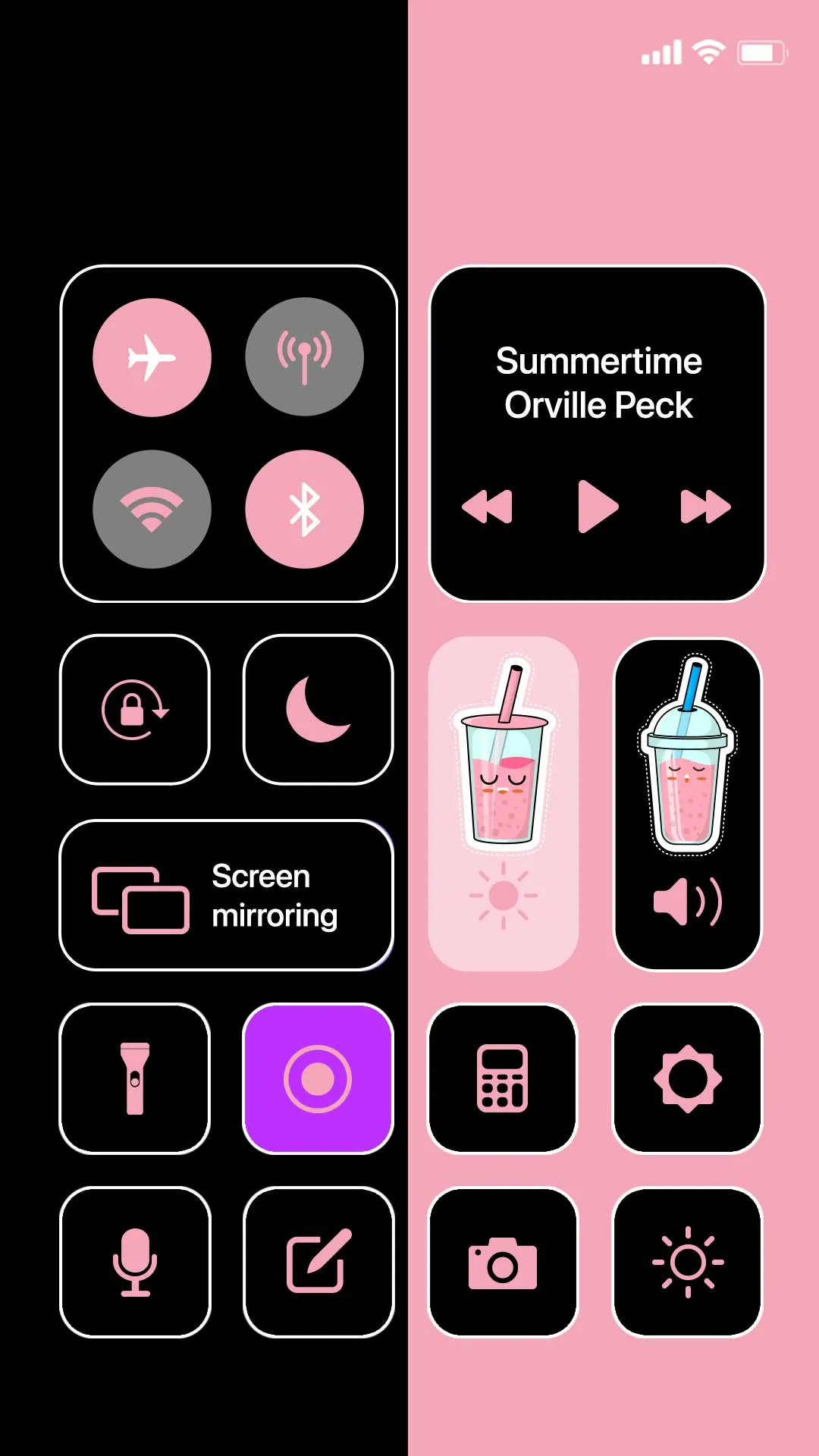 Wow DarkPink Theme - Icon Pack | Indus Appstore | Screenshot