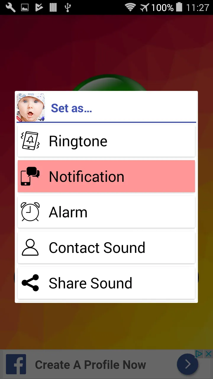 Baby Sounds Ringtones | Indus Appstore | Screenshot