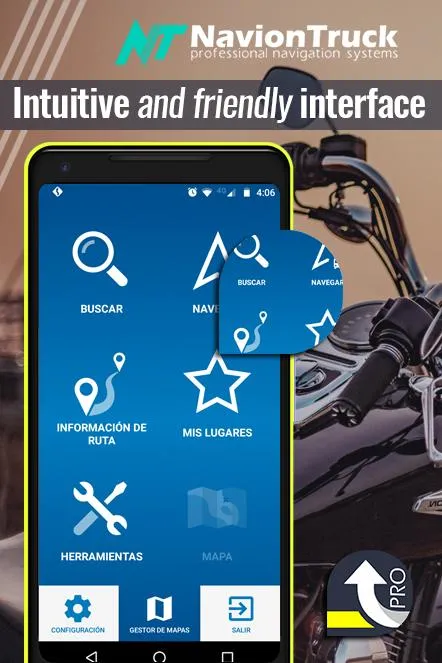 Motorbike GPS Navigation | Indus Appstore | Screenshot