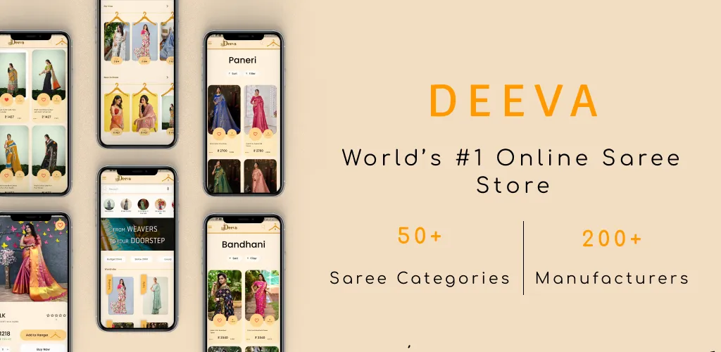 DEEVA - The Online Saree Store | Indus Appstore | Screenshot