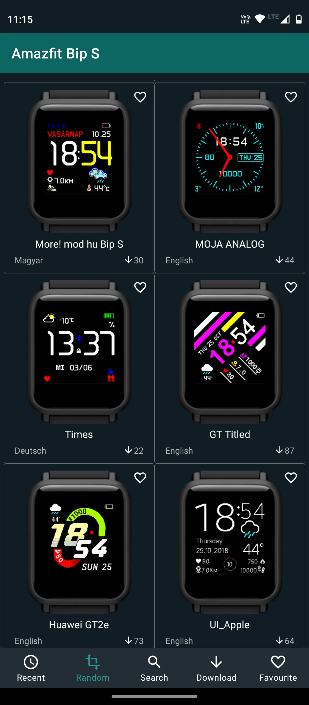 Watchfaces Amazfit Bip 3/5 & U | Indus Appstore | Screenshot