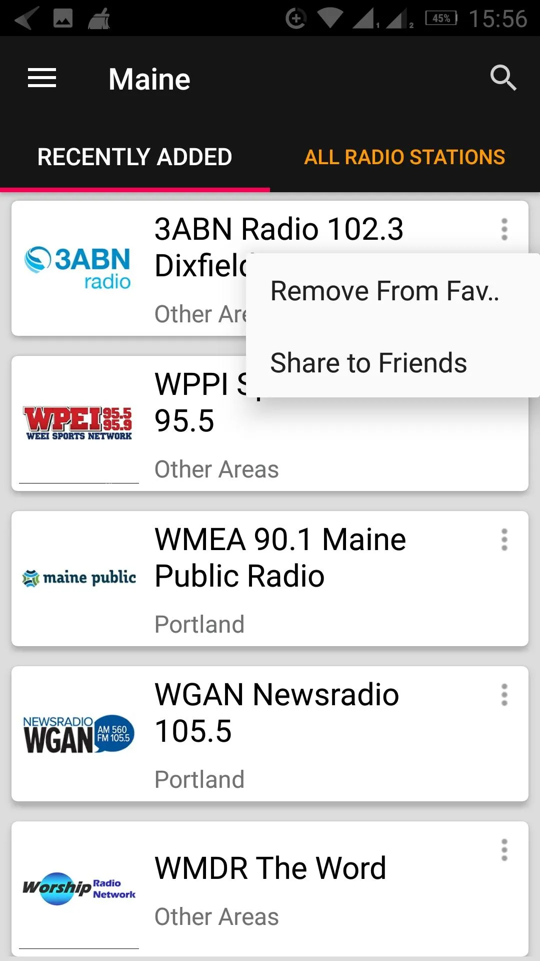 Maine Radio Stations - USA | Indus Appstore | Screenshot