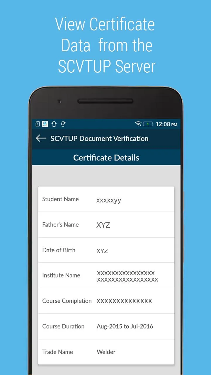 SCVTUP Doc Verify | Indus Appstore | Screenshot