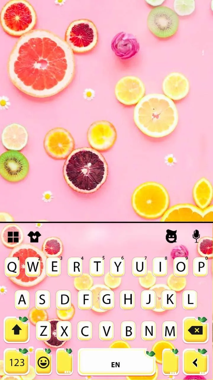 Fruity Messenger Theme | Indus Appstore | Screenshot