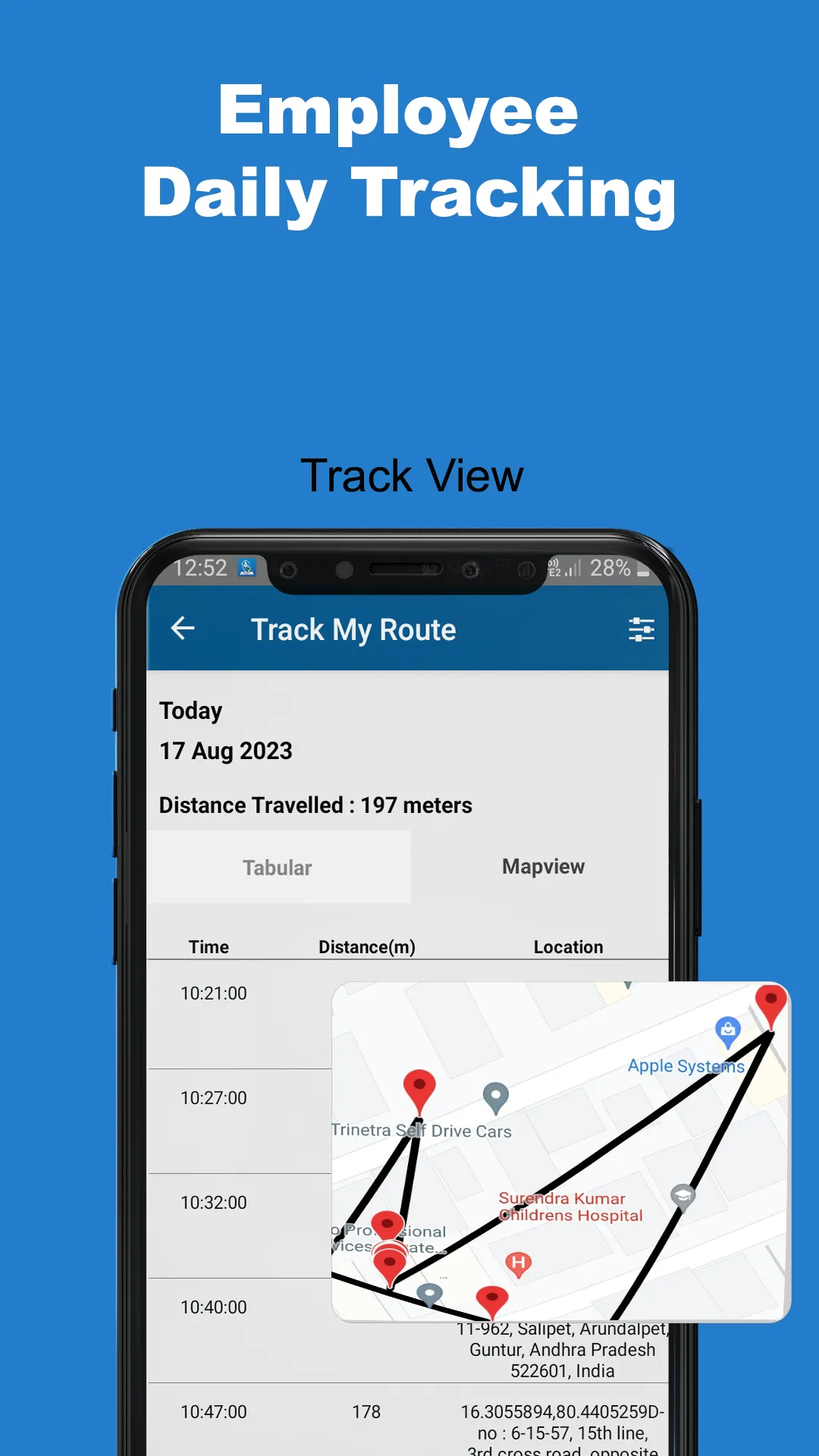 GeoAttendance Activity Logbook | Indus Appstore | Screenshot