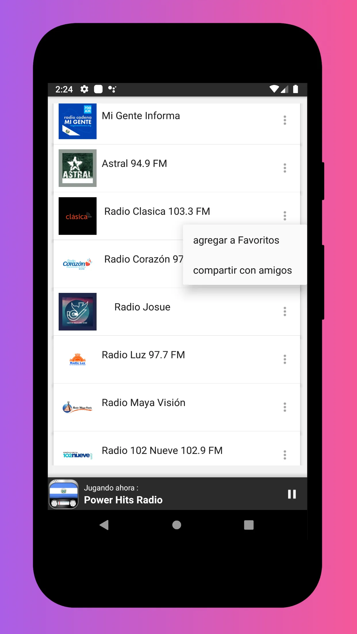 Radio El Salvador - Radio FM | Indus Appstore | Screenshot