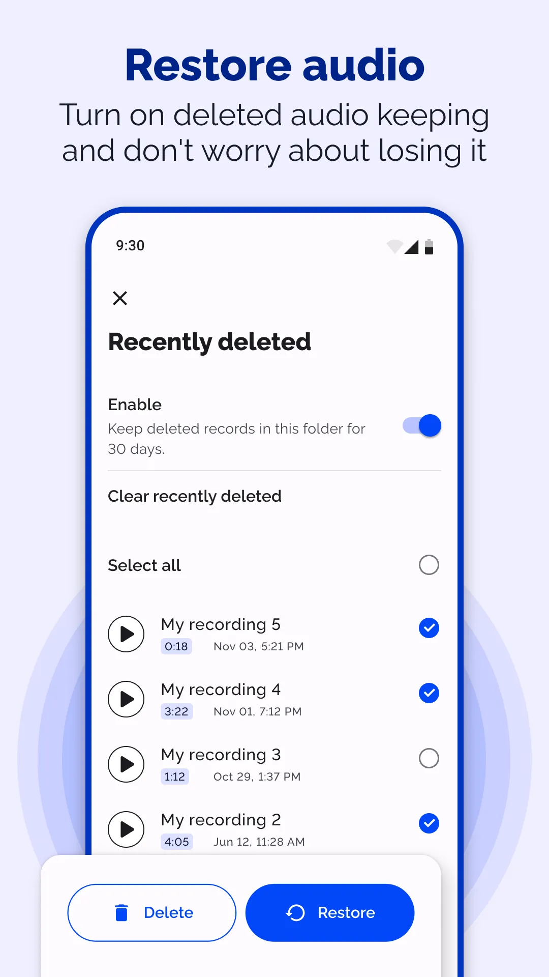 Voice Recorder - Voice Memos | Indus Appstore | Screenshot