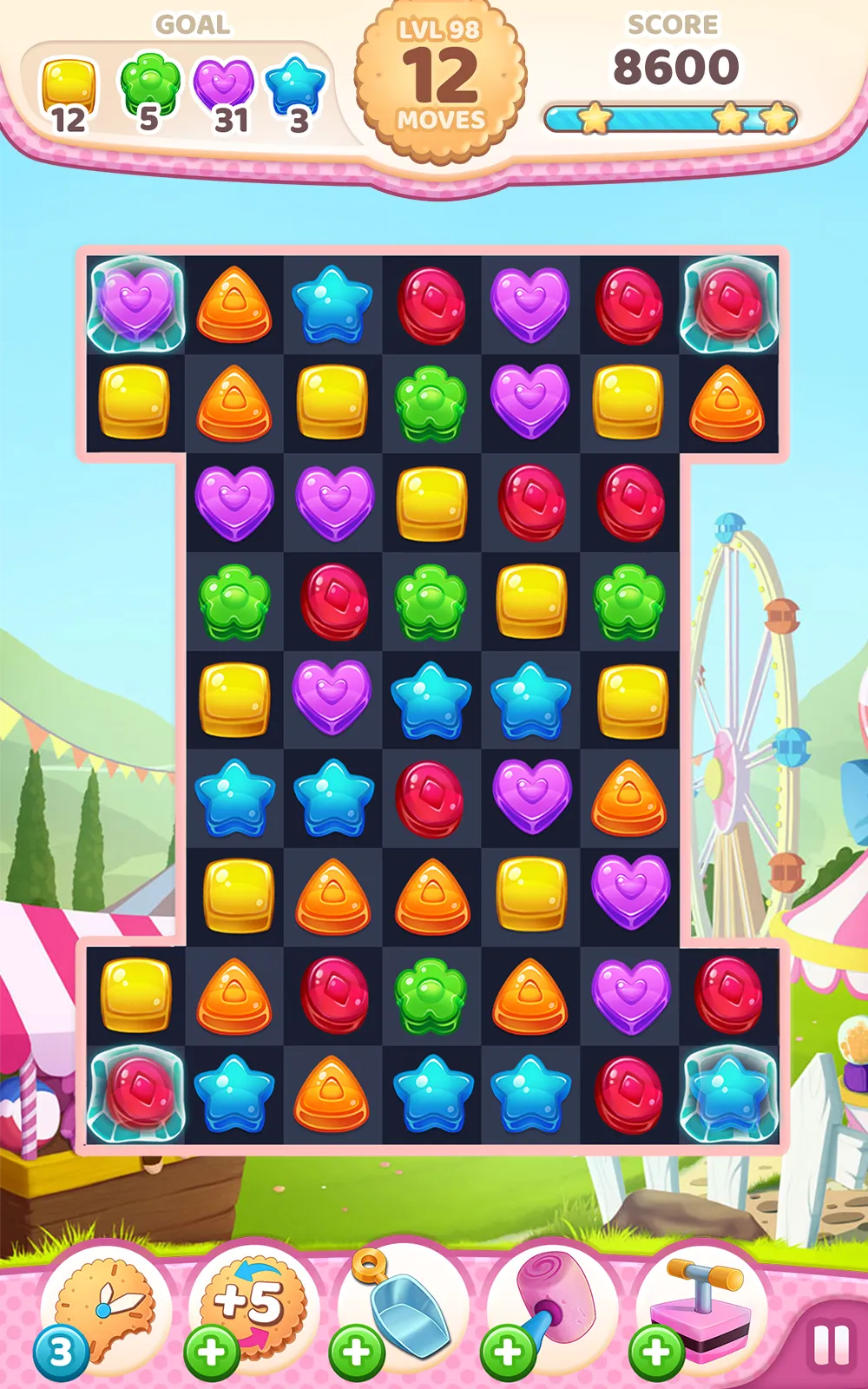 Cookie Rush Match 3 | Indus Appstore | Screenshot