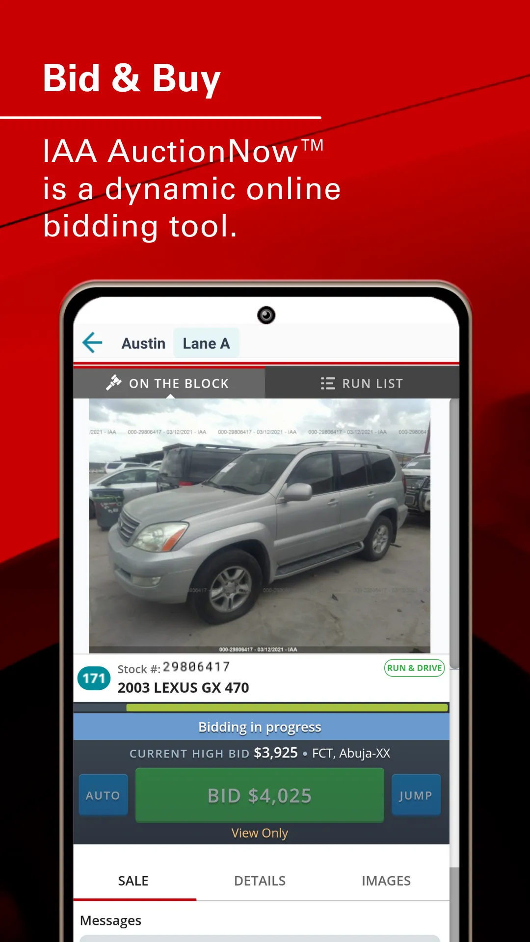 IAA Buyer Salvage Auctions | Indus Appstore | Screenshot