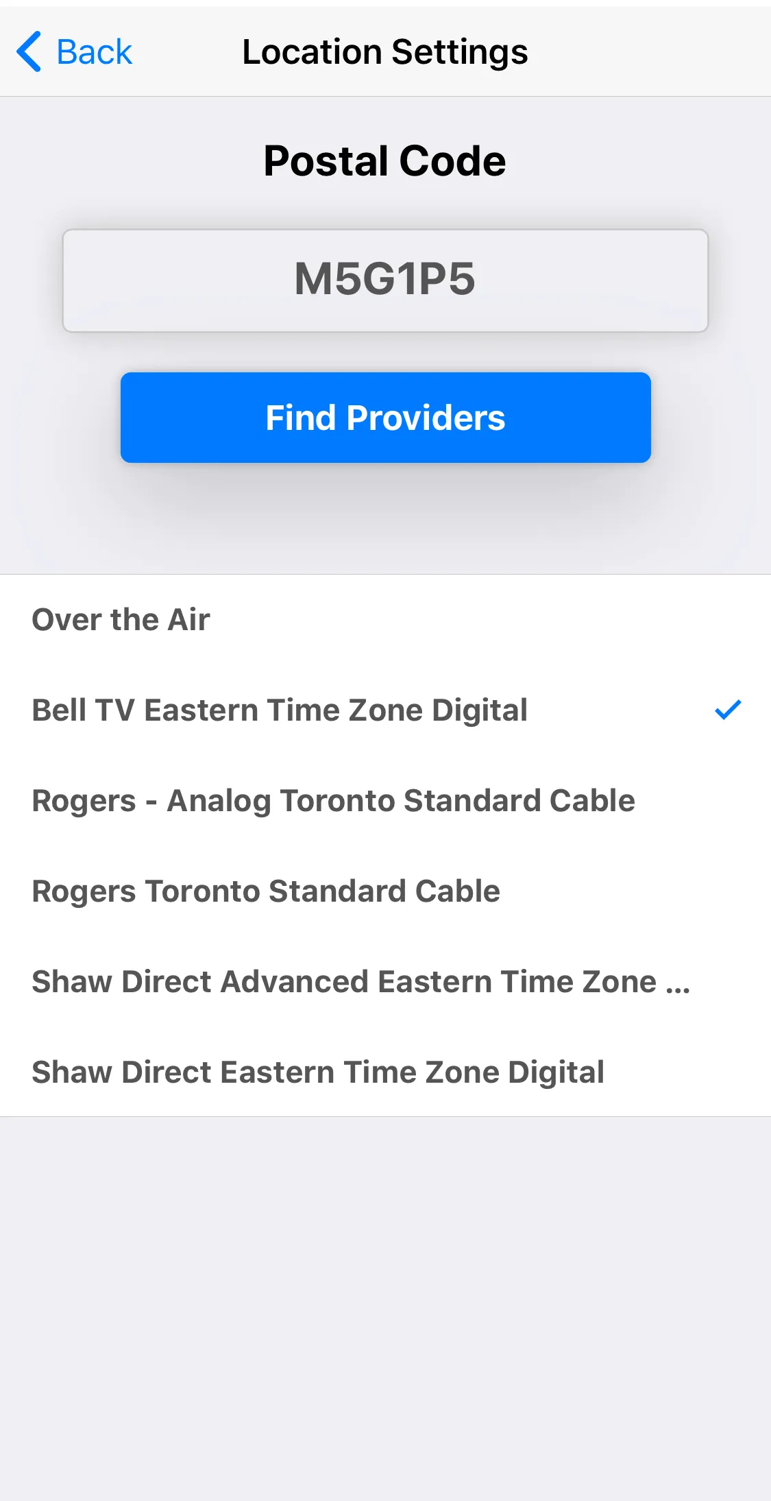 TV Listings Guide Canada | Indus Appstore | Screenshot