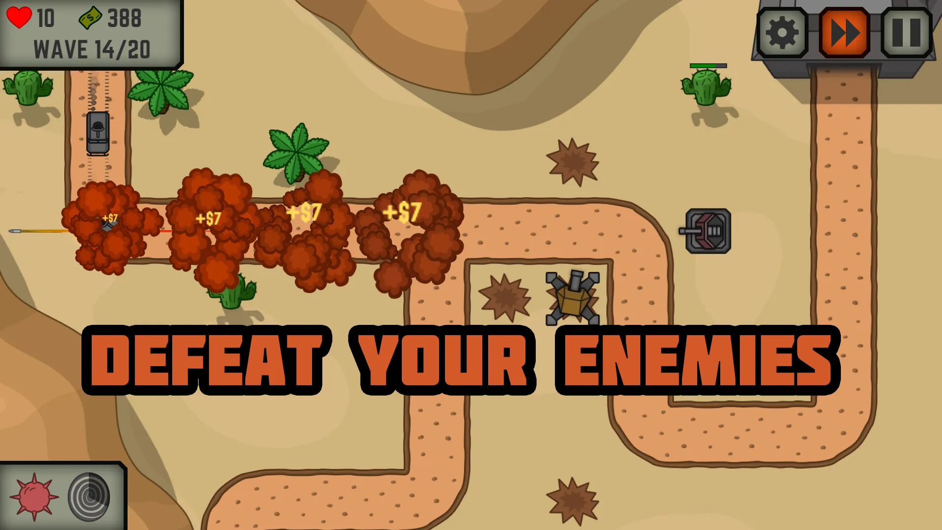 Tactical War: Tower Defense | Indus Appstore | Screenshot