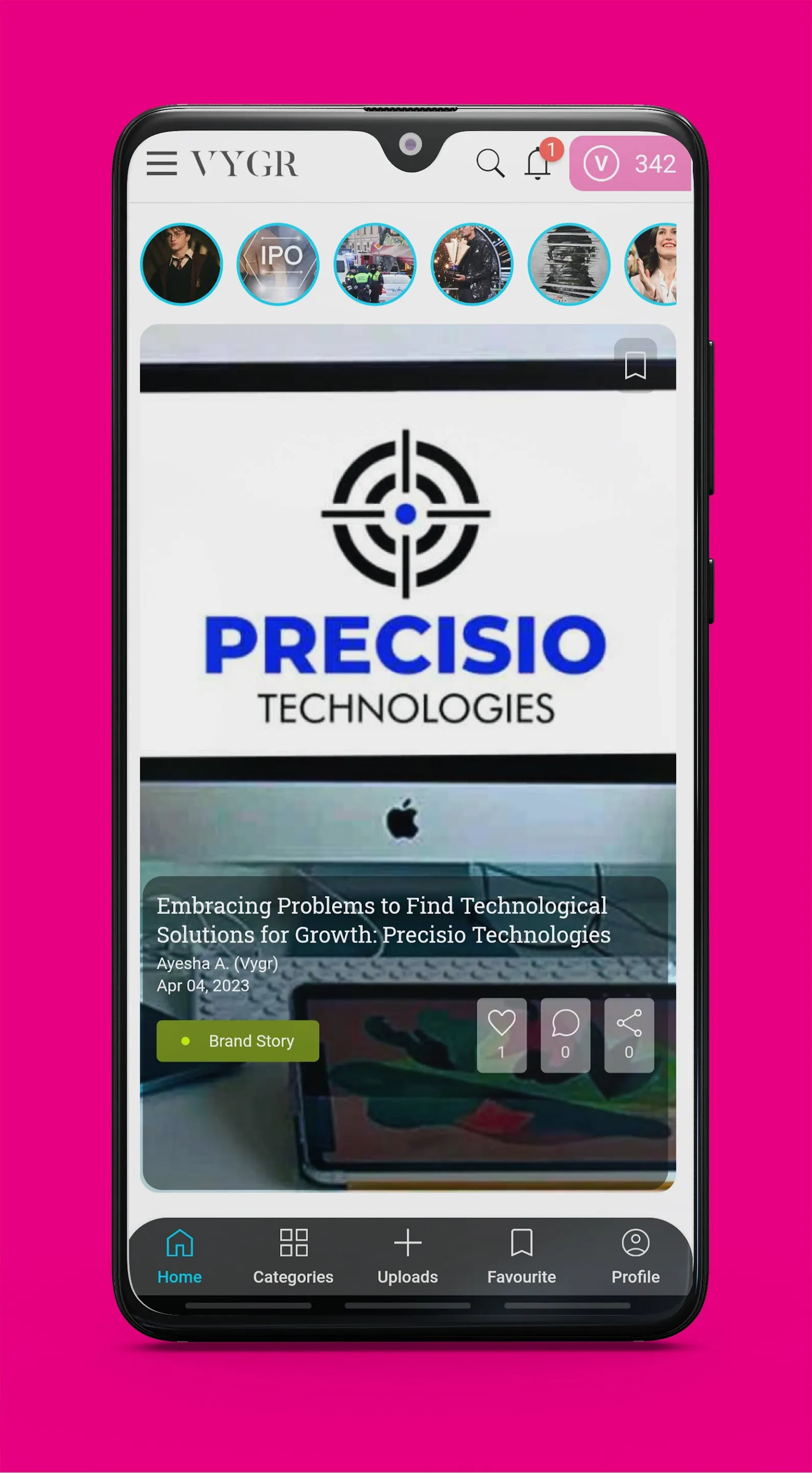 Vygr | Indus Appstore | Screenshot