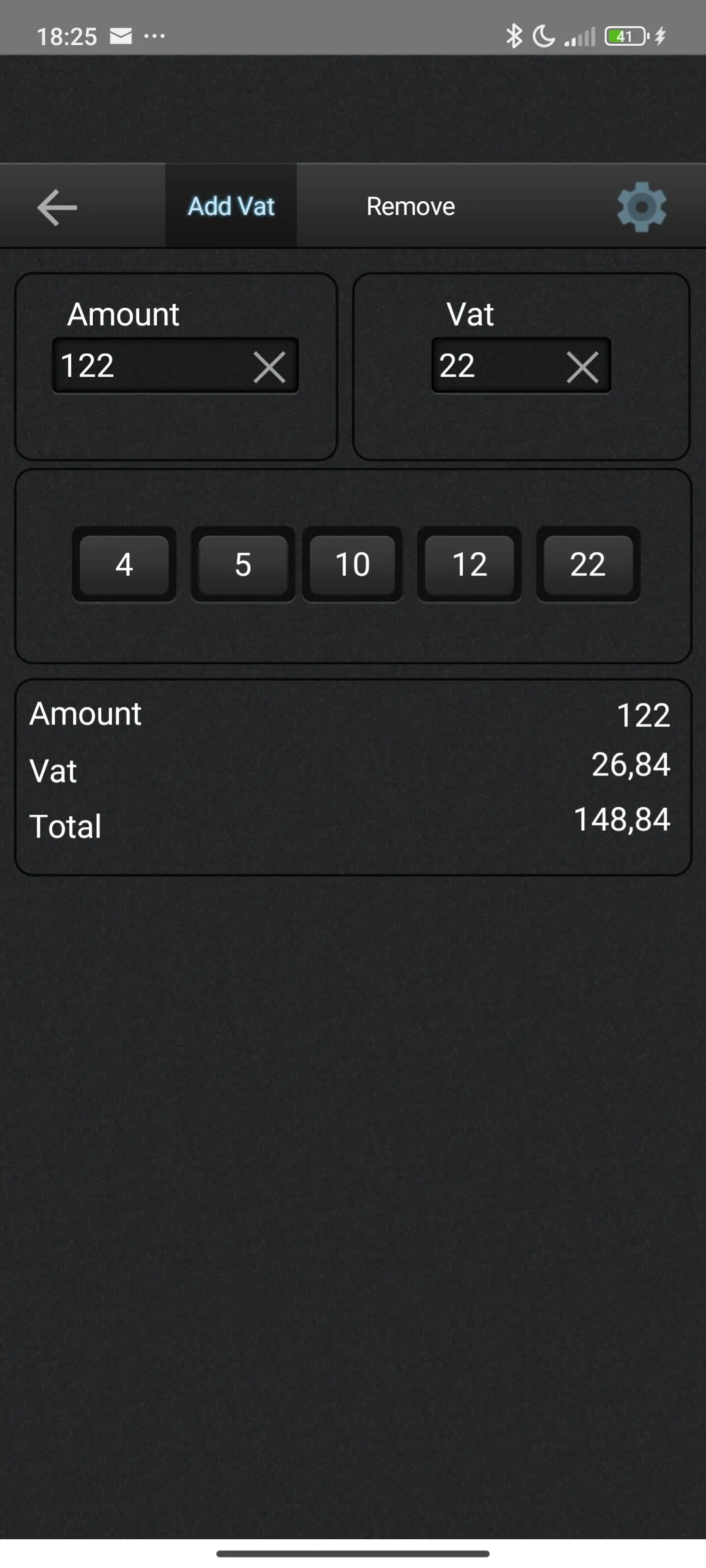 vat calculator | Indus Appstore | Screenshot