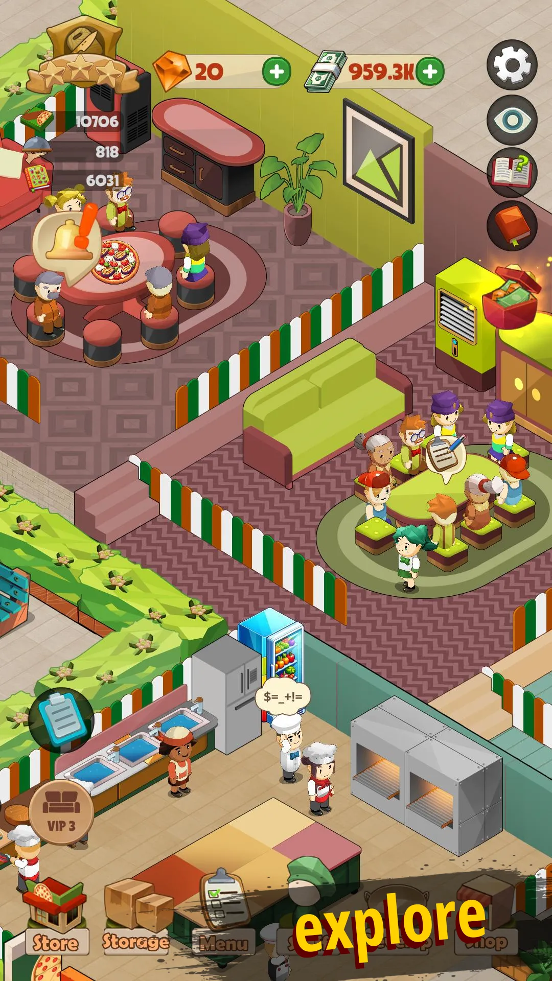 Pizza Tycoon: Idle Restaurant | Indus Appstore | Screenshot