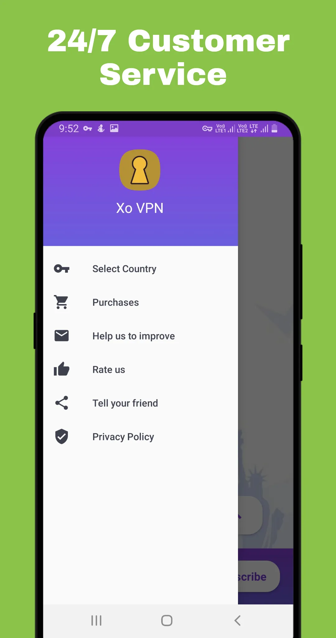 Xo VPN: Fastest and Secure | Indus Appstore | Screenshot