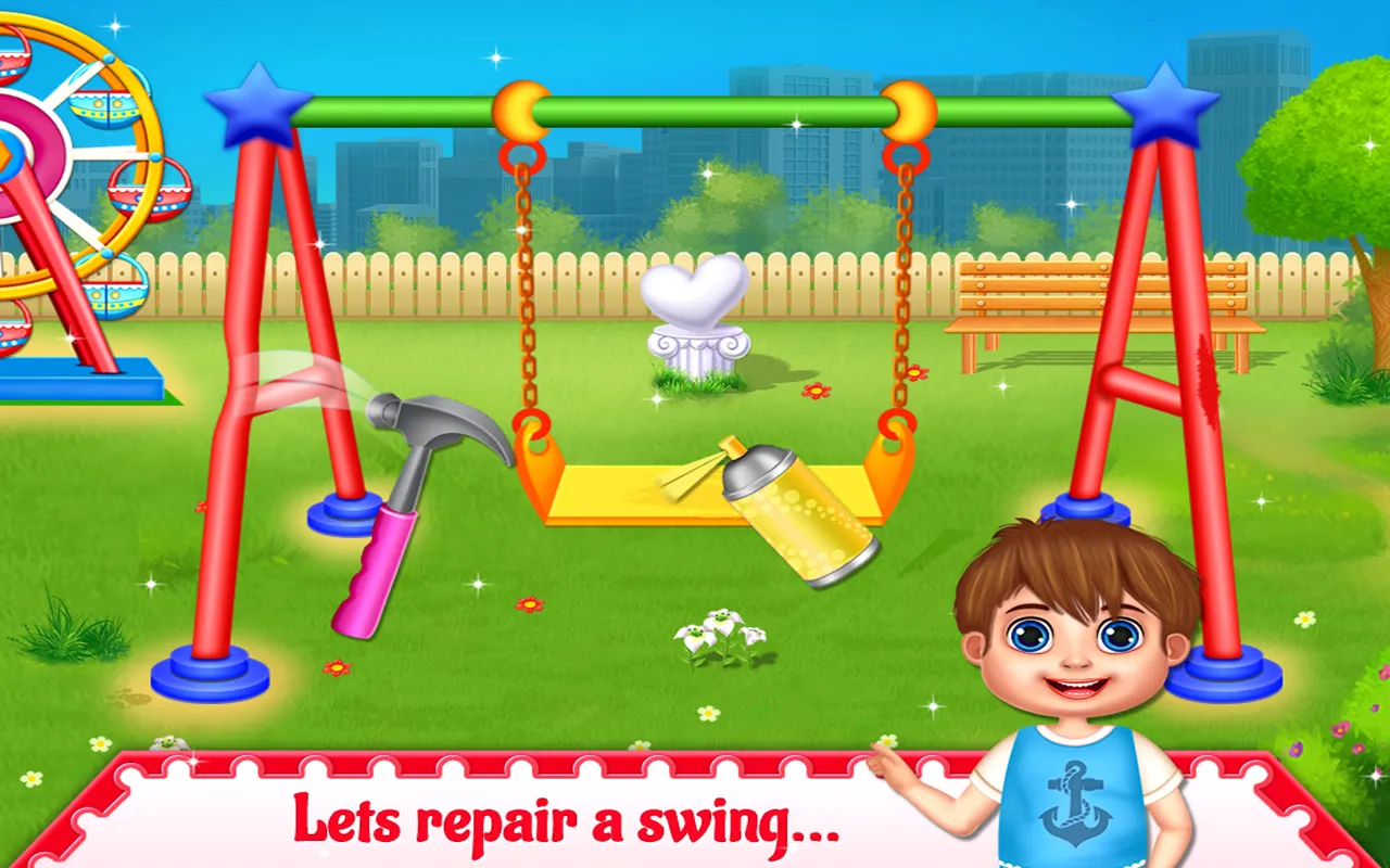 Kids Park - Cleanup and Repair | Indus Appstore | Screenshot