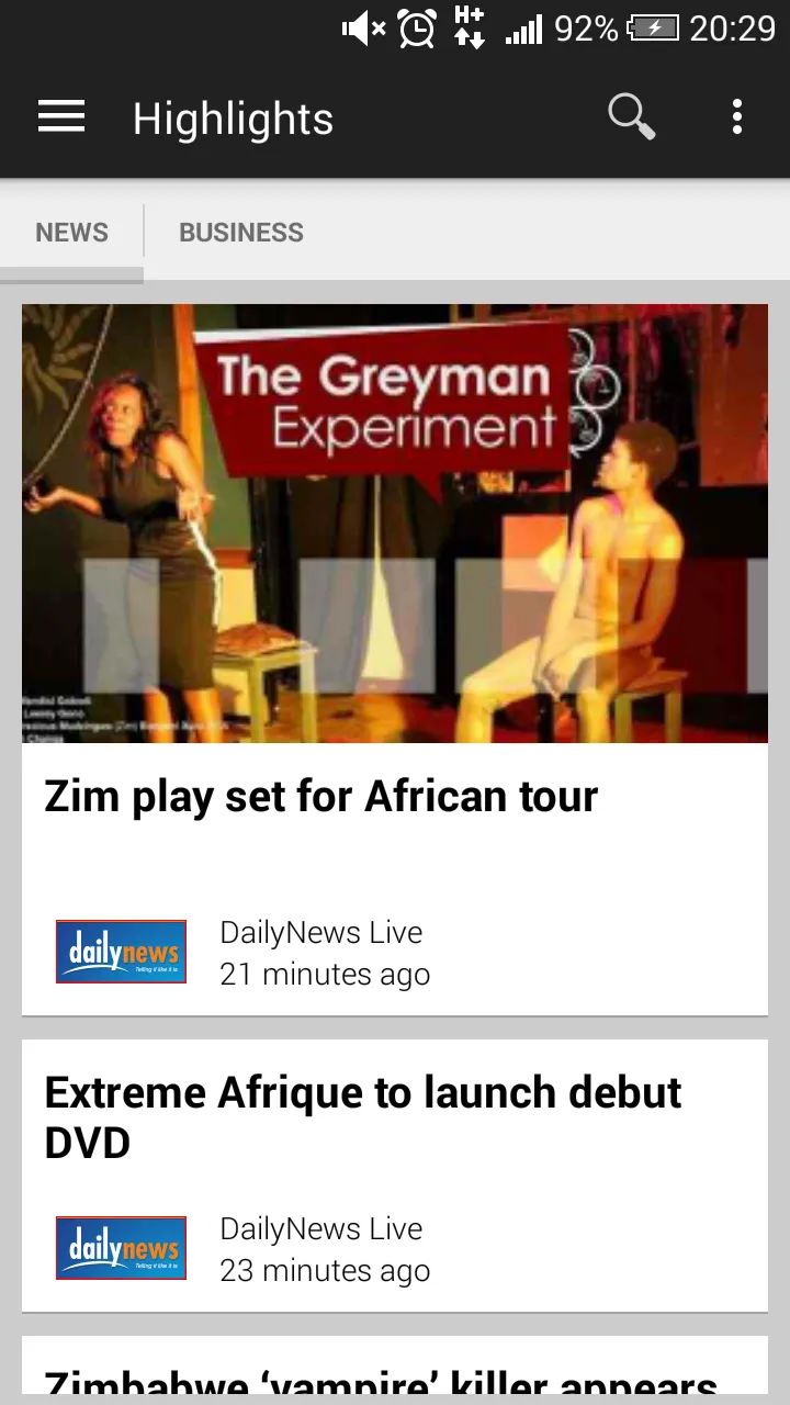 Zimbabwe News | Indus Appstore | Screenshot