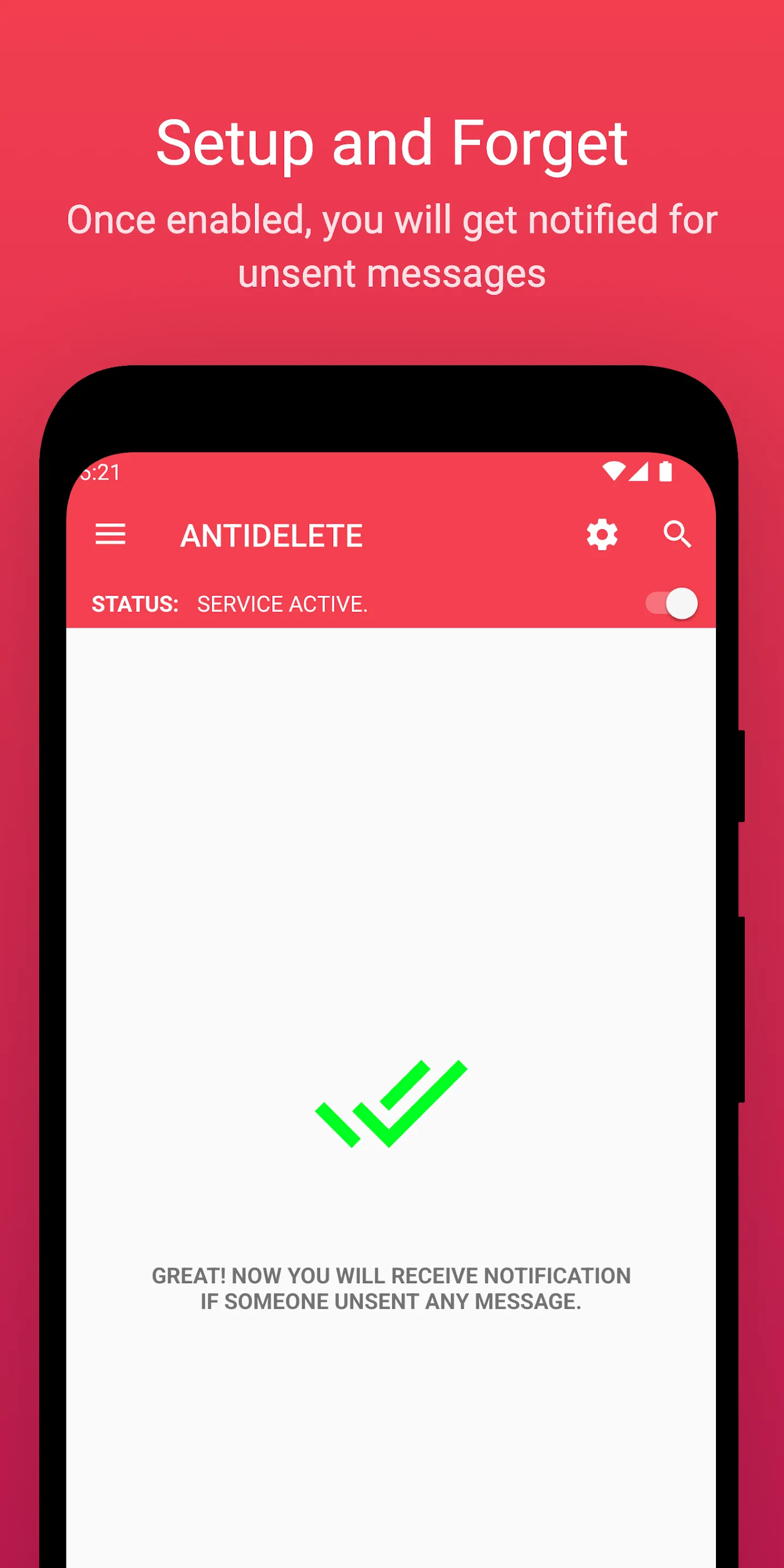 Antidelete View Unsent Chat | Indus Appstore | Screenshot