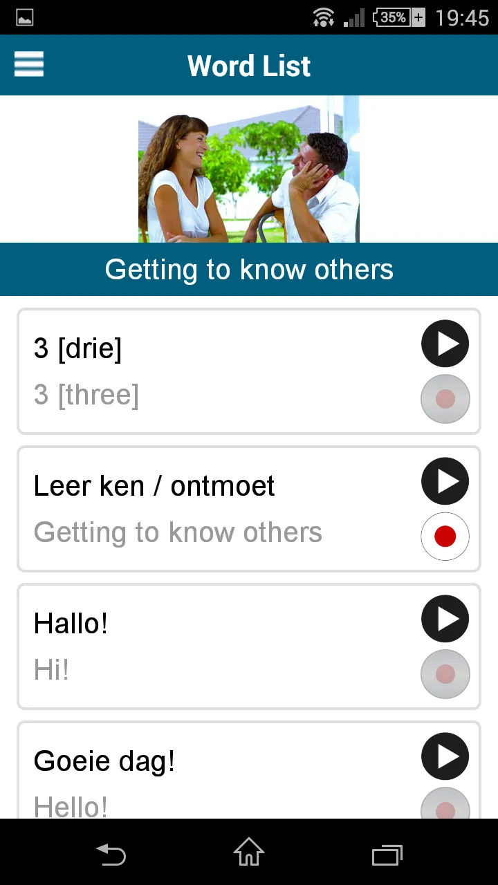 Learn Afrikaans - 50 languages | Indus Appstore | Screenshot