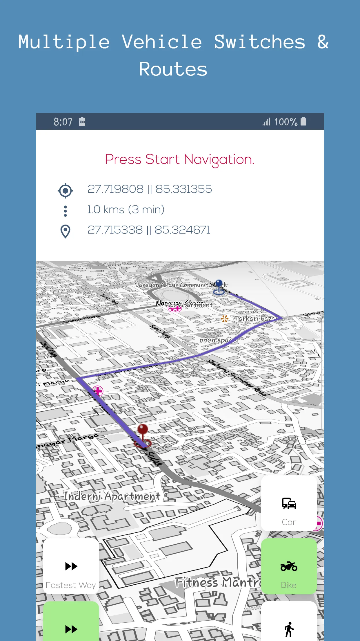 Offline Map & Navigation Nepal | Indus Appstore | Screenshot