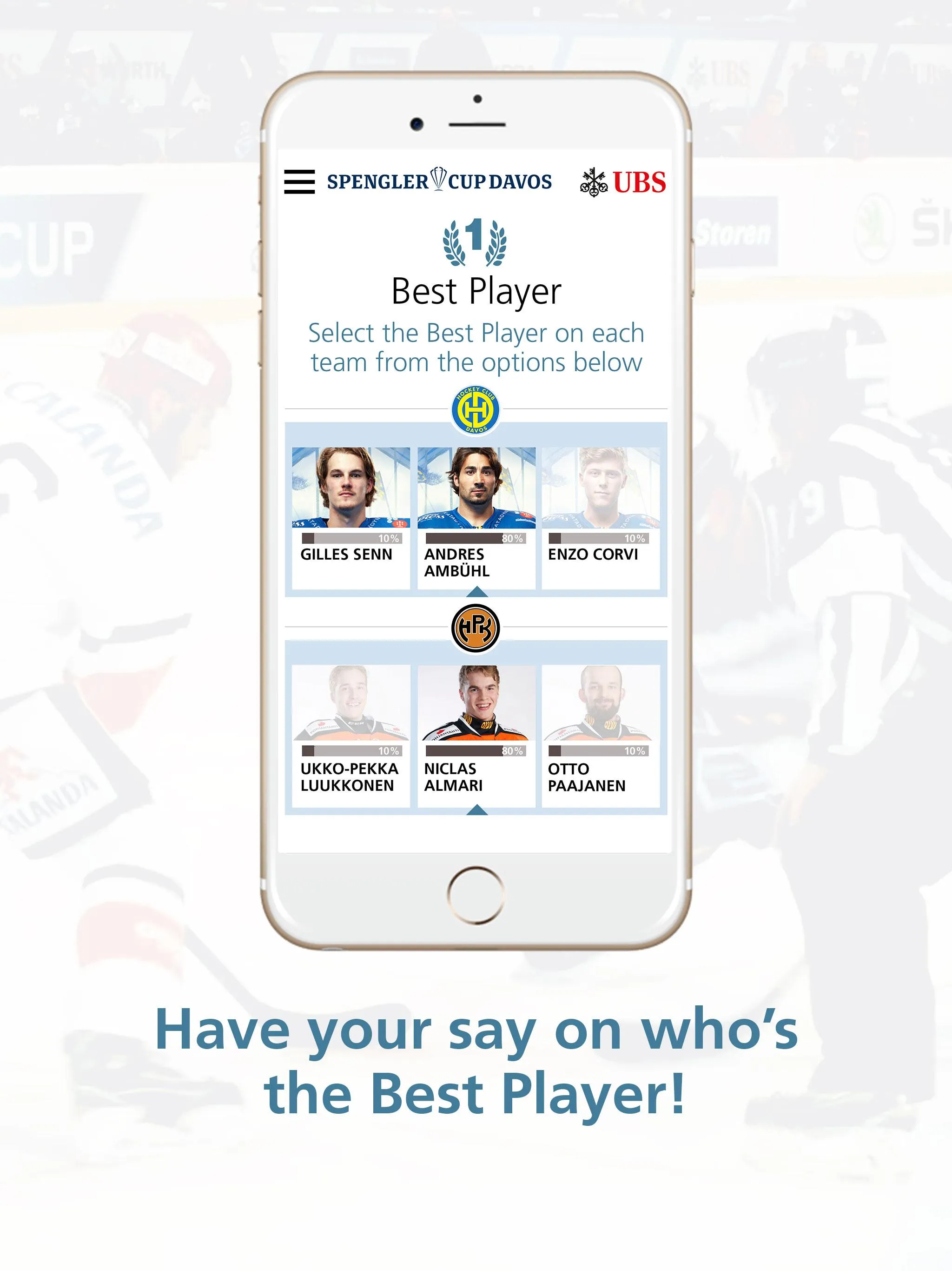 Spengler Cup Davos | Indus Appstore | Screenshot