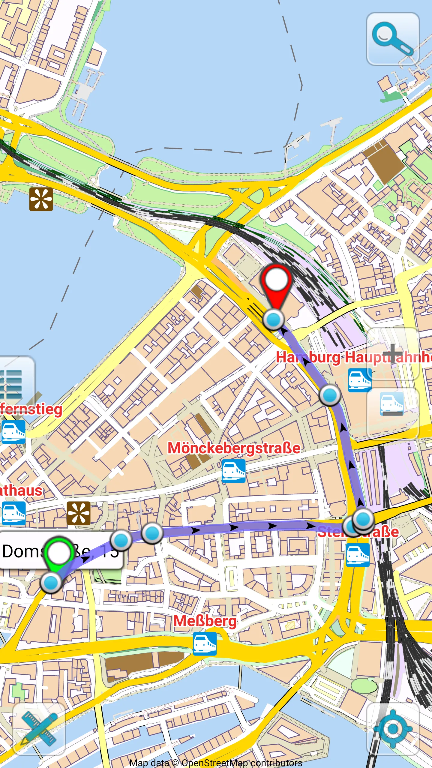 Map of Hamburg offline | Indus Appstore | Screenshot