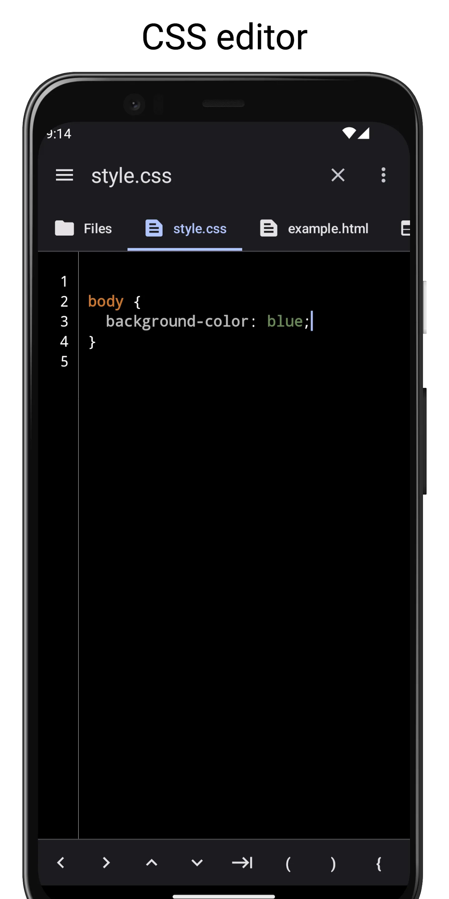 WebCode - html, css, js ide | Indus Appstore | Screenshot