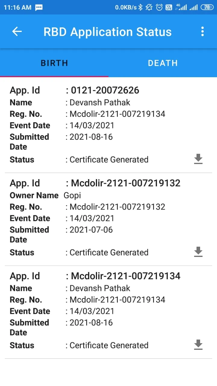 MCD App | Indus Appstore | Screenshot