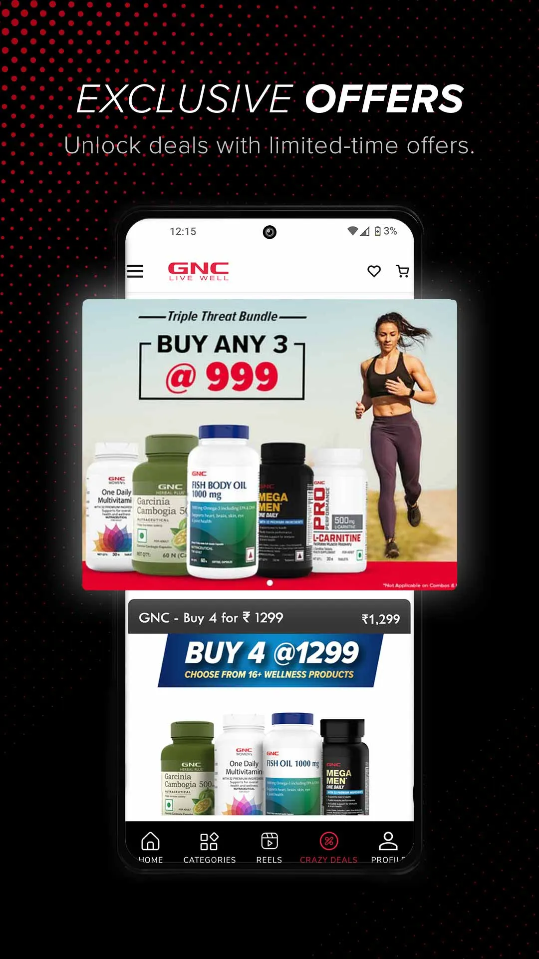 GNC India | Indus Appstore | Screenshot