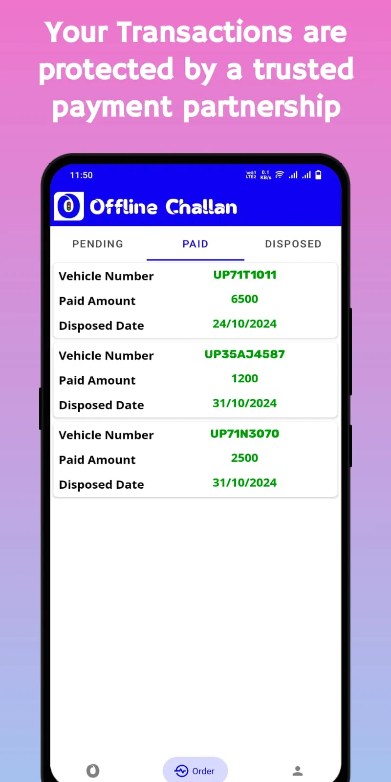 Offline Challan : Pay Challan | Indus Appstore | Screenshot