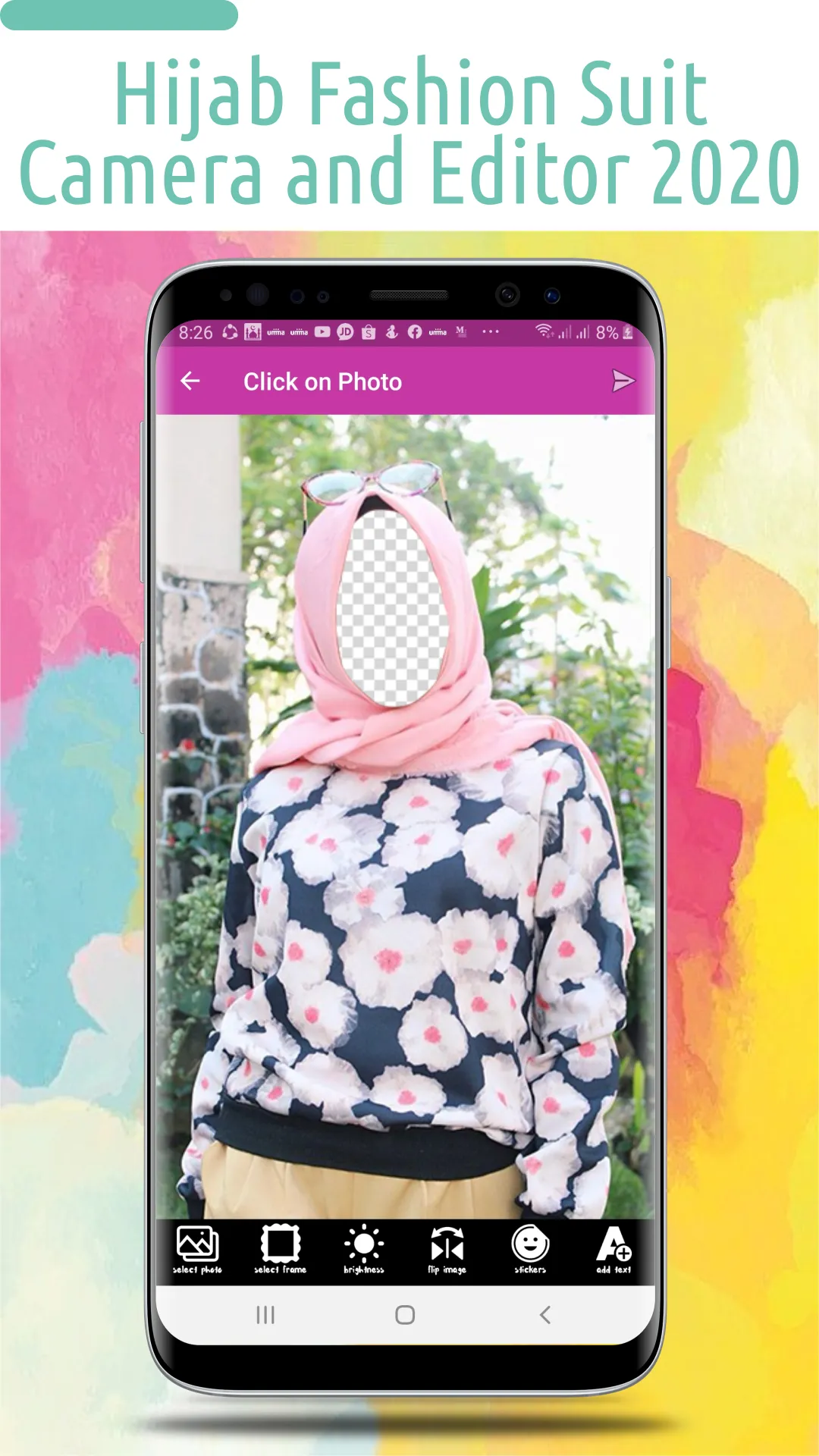 Hijab Style Camera Editor | Indus Appstore | Screenshot