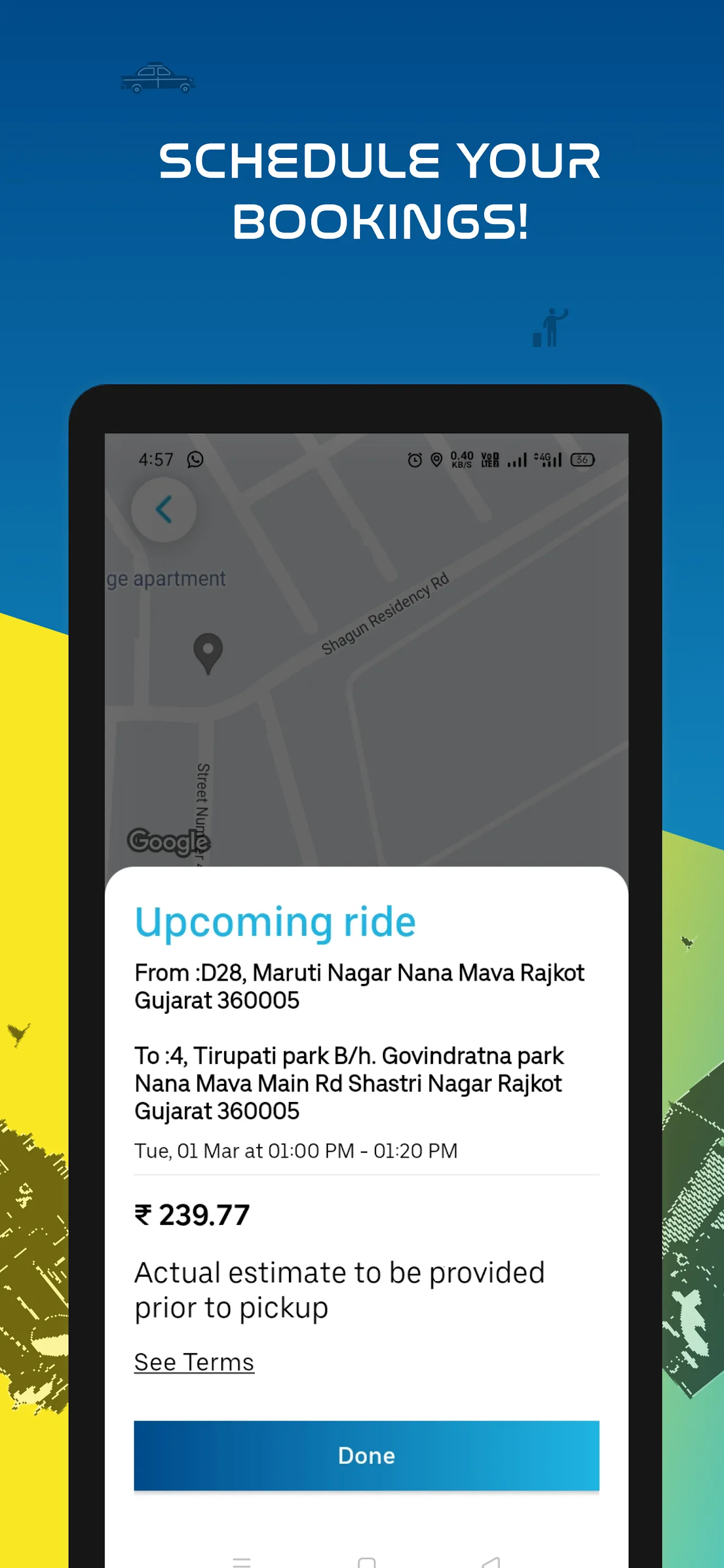 Leap Taxi | Indus Appstore | Screenshot