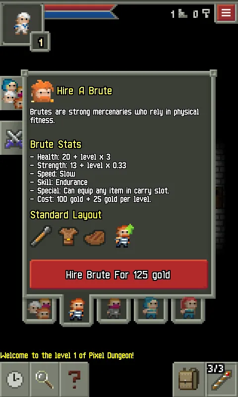 Skillful Pixel Dungeon | Indus Appstore | Screenshot