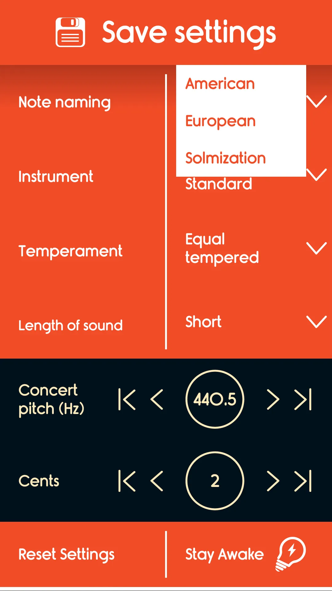 Master Double Bass Tuner | Indus Appstore | Screenshot