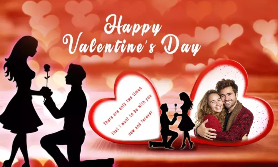 Valentine Day Photo Frame | Indus Appstore | Screenshot