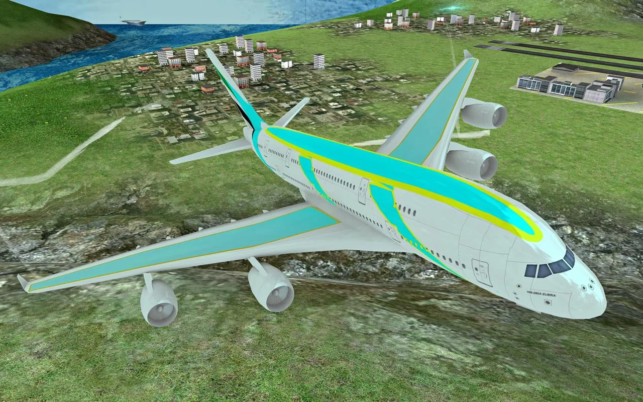 Fly Plane Flight 3D Airplane | Indus Appstore | Screenshot