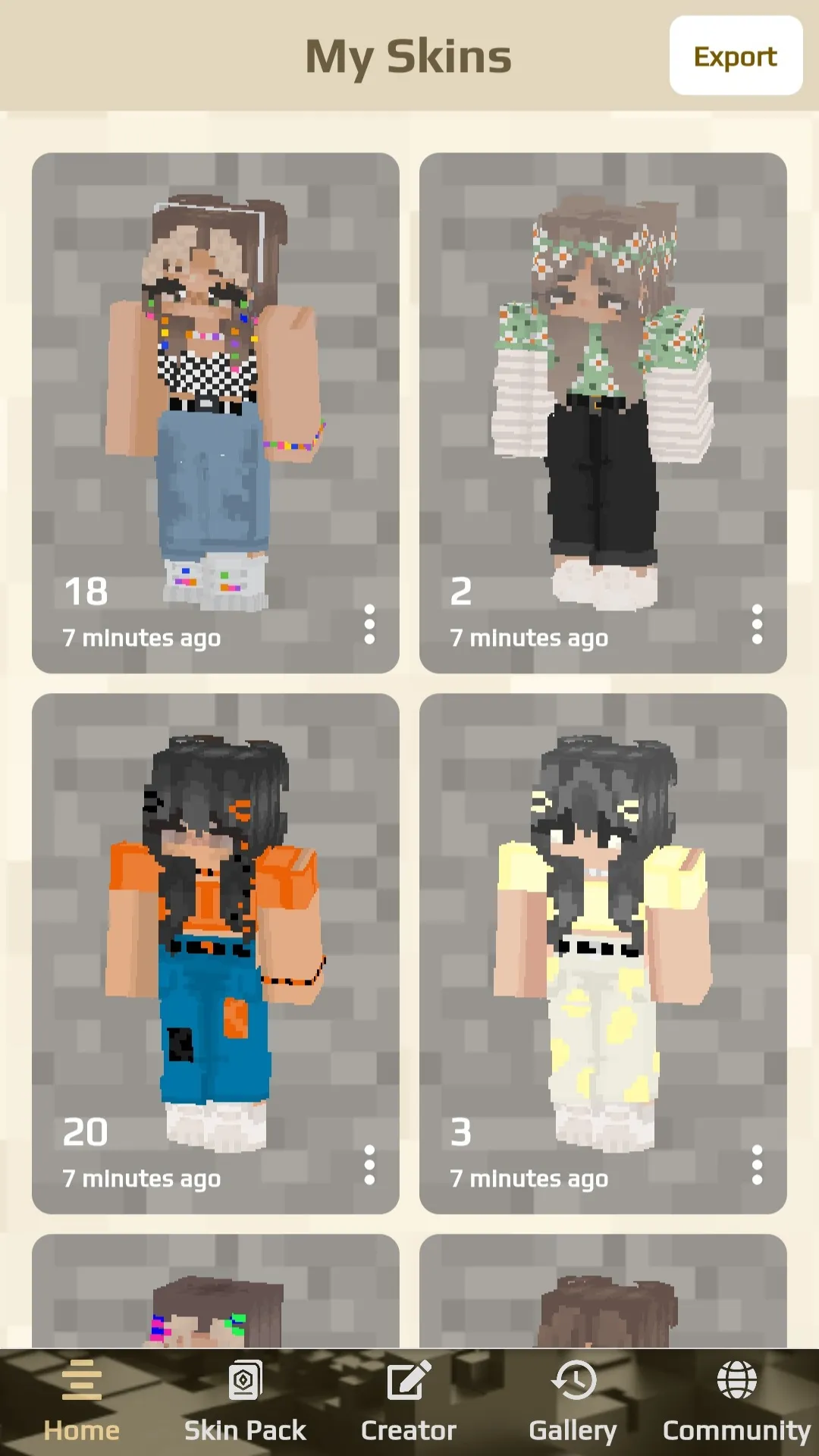 Skins Maker for Minecraft PE | Indus Appstore | Screenshot