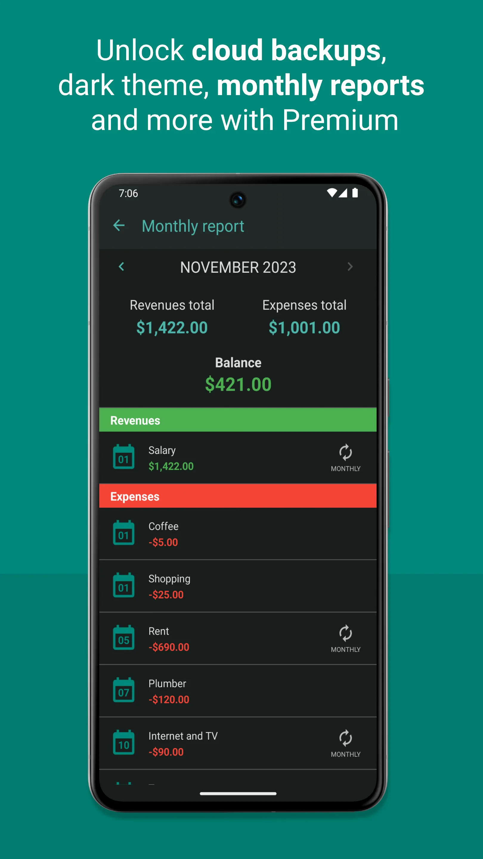 EasyBudget - Budget planning | Indus Appstore | Screenshot