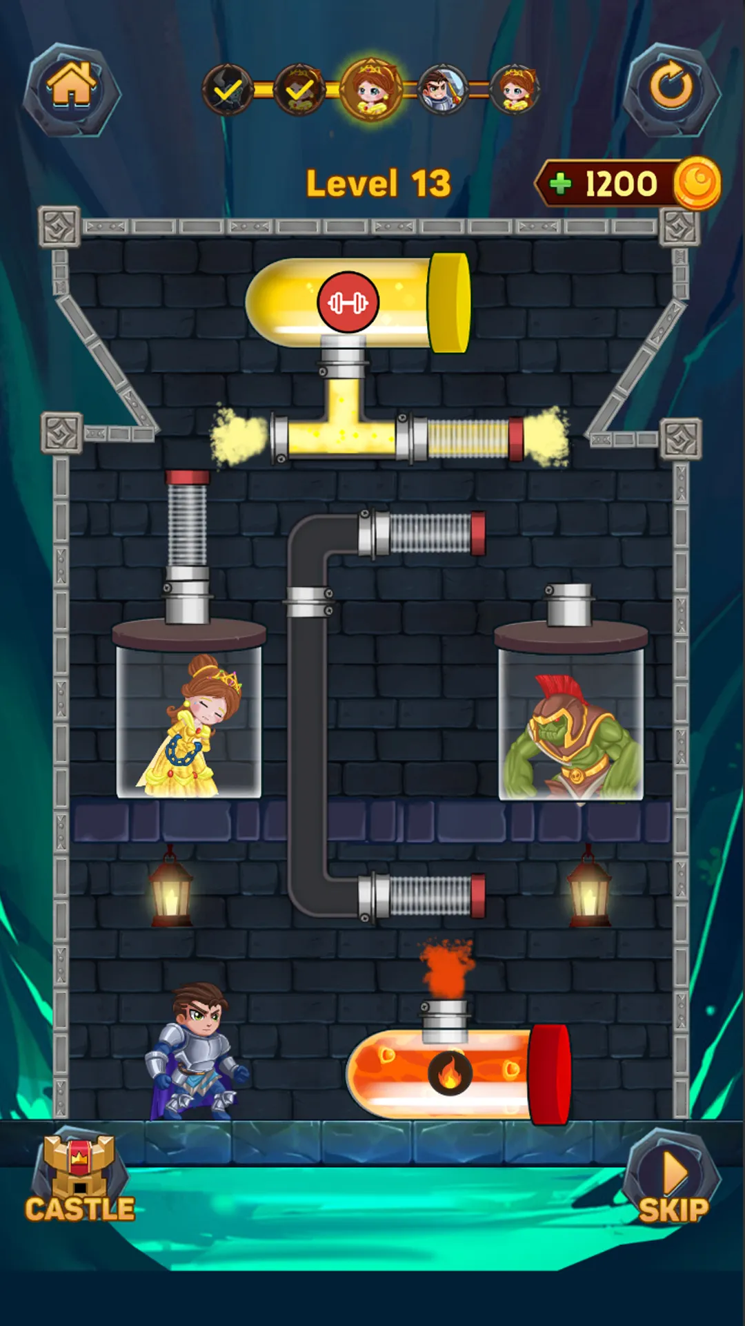 Hero Pipe Rescue: Water Puzzle | Indus Appstore | Screenshot