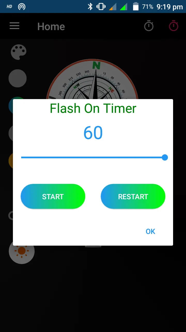 Flashlight:Compass Torch | Indus Appstore | Screenshot