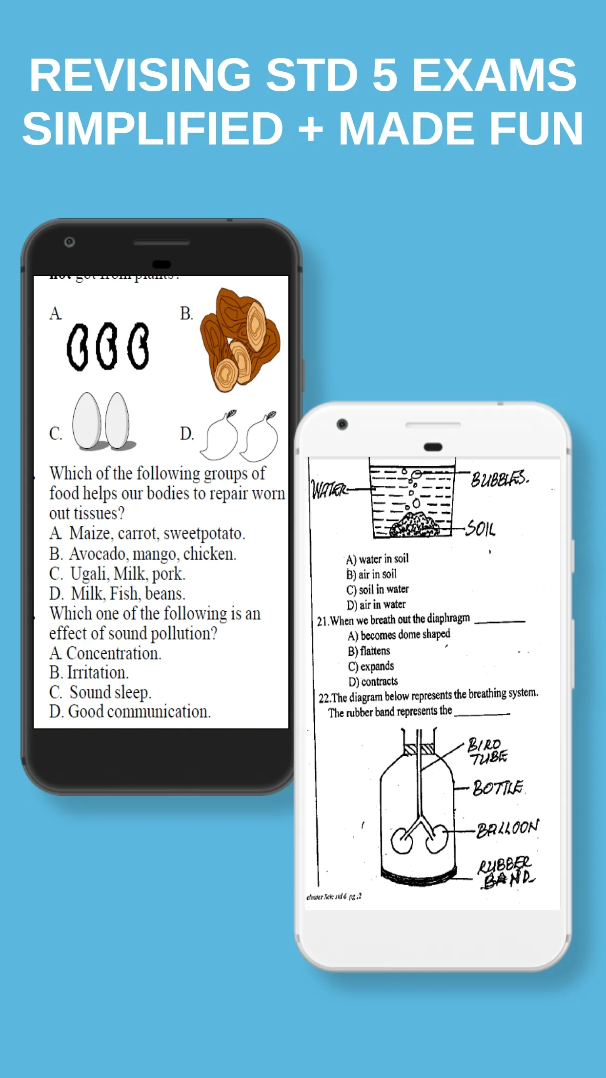 Science Std 5 Exams + Answers | Indus Appstore | Screenshot