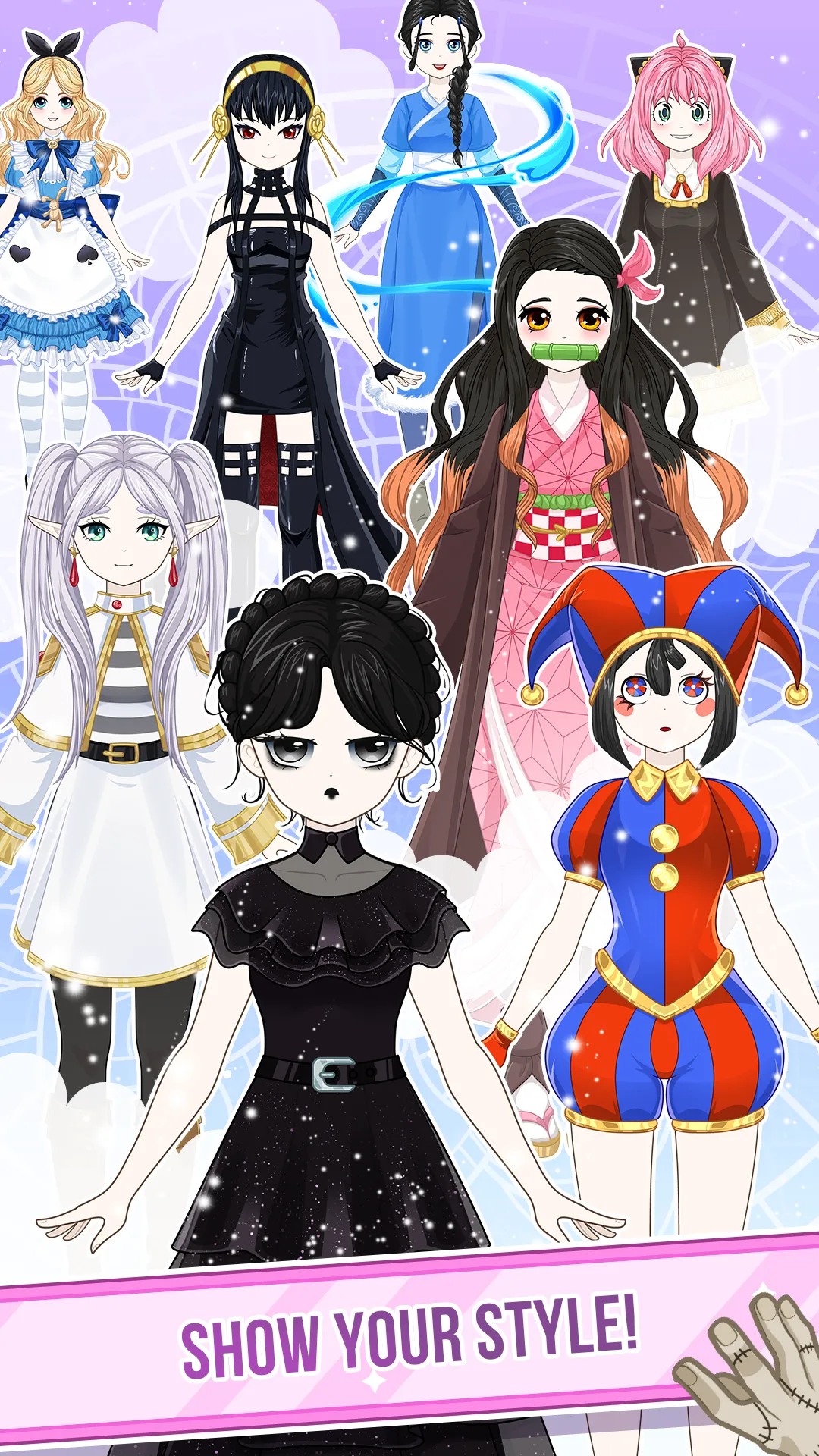 Anime Dress Up Game・Magic Doll | Indus Appstore | Screenshot
