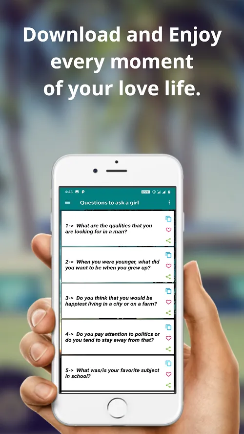 Girlfriend Boyfriend Questions | Indus Appstore | Screenshot