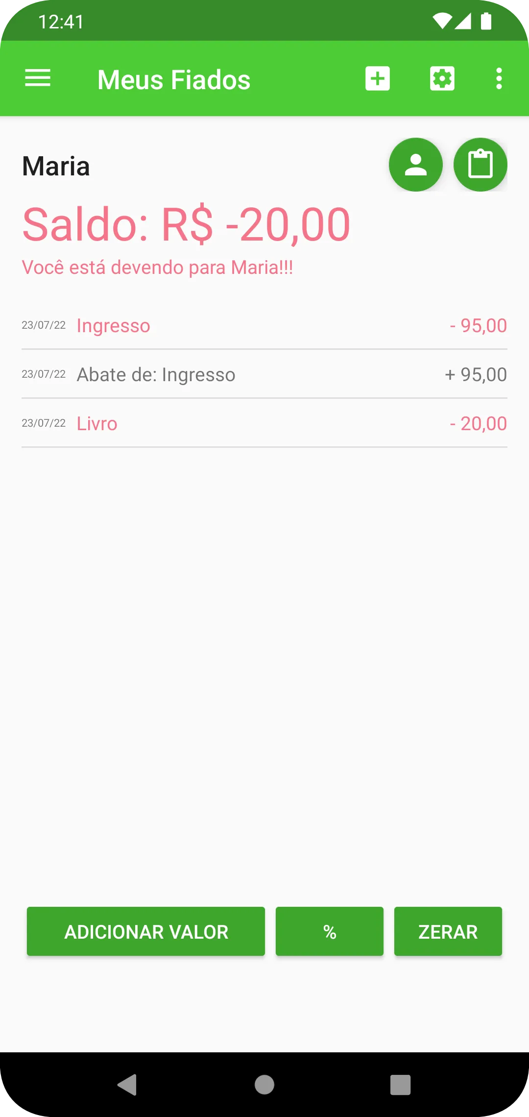 Fiado - Pay Me (On The Cuff) | Indus Appstore | Screenshot