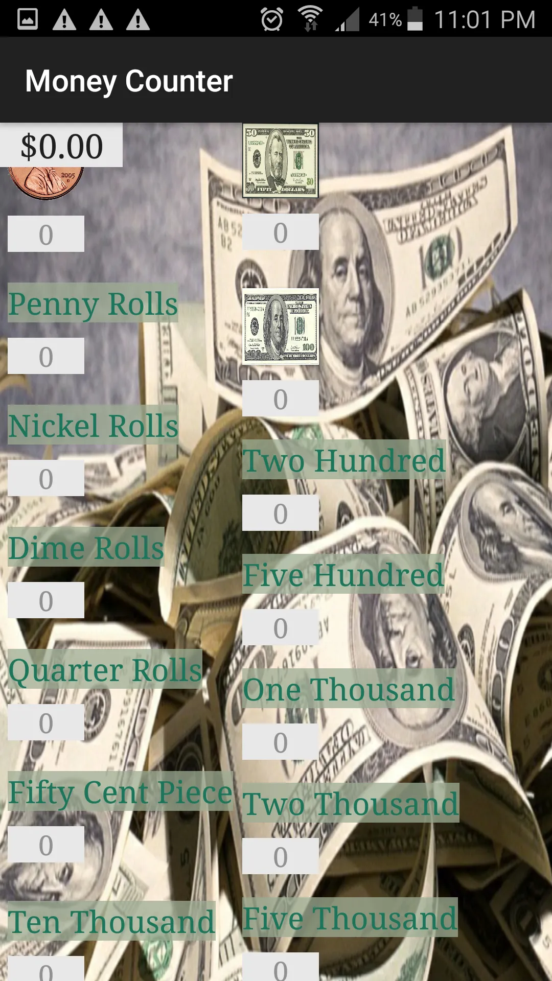 Money and Click Counter | Indus Appstore | Screenshot