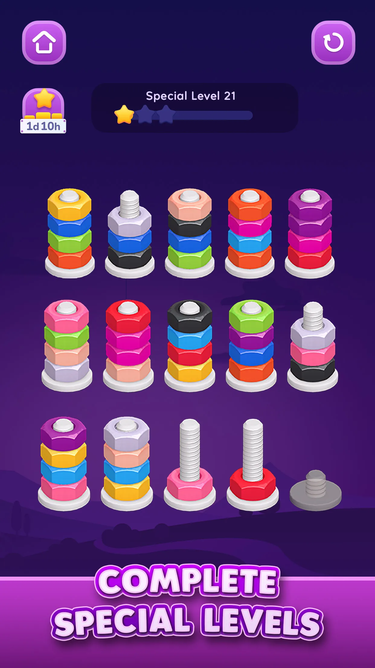 Nut Sort: Color Sorting Game | Indus Appstore | Screenshot