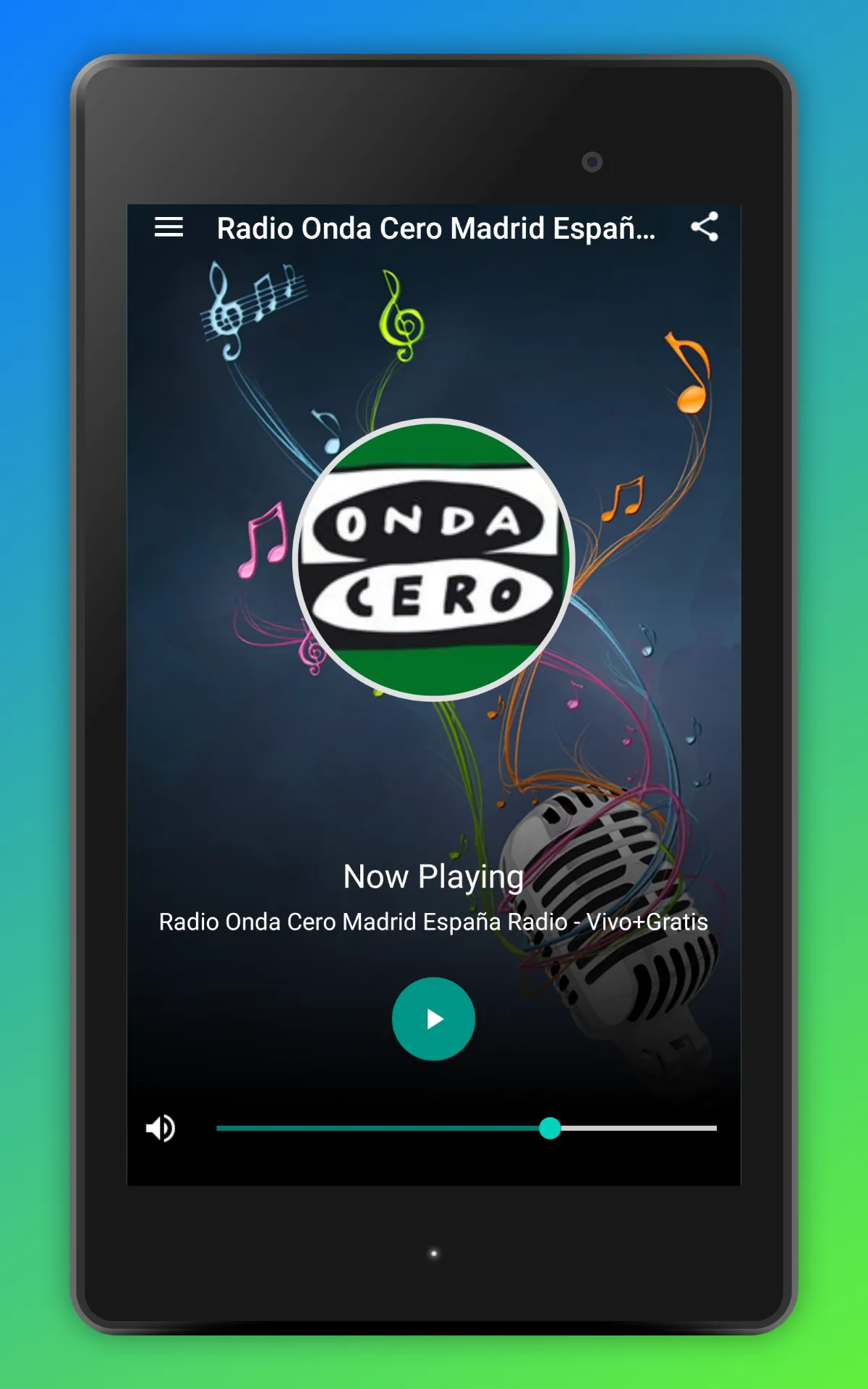 Radio Onda Cero España en Vivo | Indus Appstore | Screenshot