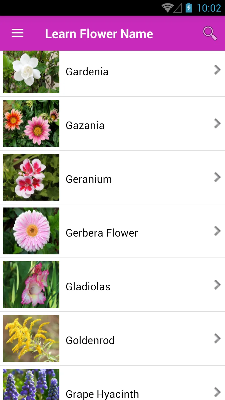 Learn Flower Name | Indus Appstore | Screenshot