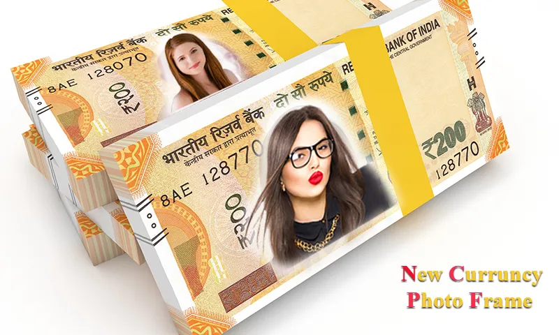 Currency Note photo frames | Indus Appstore | Screenshot